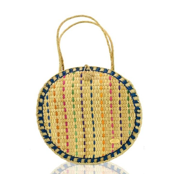 Round Woven Bag josephine alexander collective - Picture 2 of 7